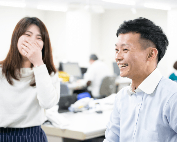 一人ひとりが目標に向かってキャリアアップできる環境