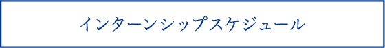 インターンシップスケジュール